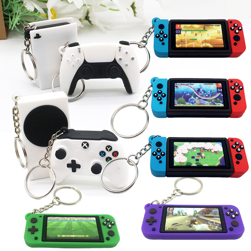 Gaming Console Picture - Simülasyon Oyun Konsolu Denetleyici Modeli Anahtarlıklar