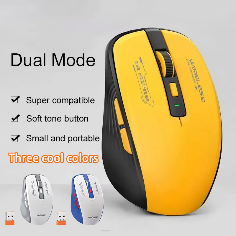 Pc Gaming Handheld Console - M303L Bluetooth Kablosuz Fare 2.4G Çift