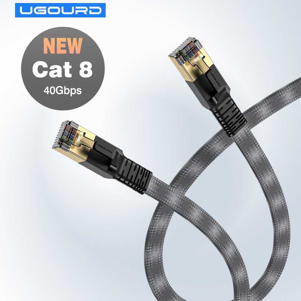 Lan Cable Gaming - Cat8 Ethernet Kablosu 40Gbps SFTP Korumalı