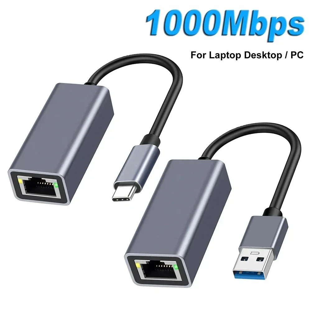 Lan Cable Gaming - USB Tip C Ethernet Adaptörü Ağ