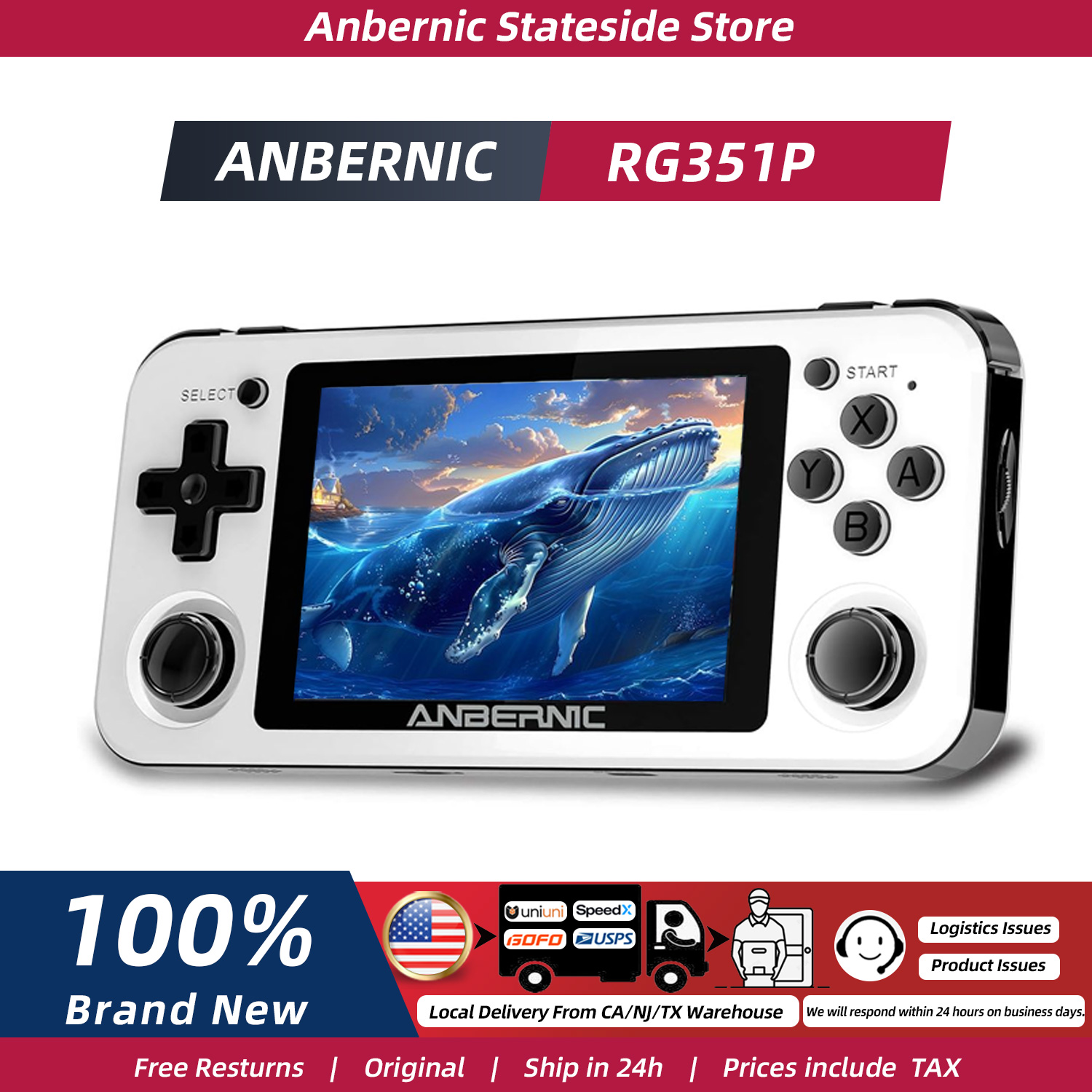ANBERNIC RG351P El Tipi Retro  - Gaming Console Ayaneo incelemesi ve fiyatı