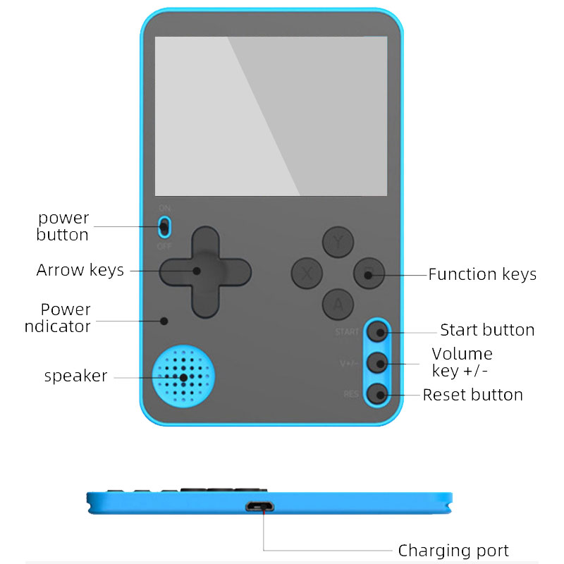 K10 Ince elde kullanılır oyun  - Gaming Console Under 500 incelemesi ve fiyatı