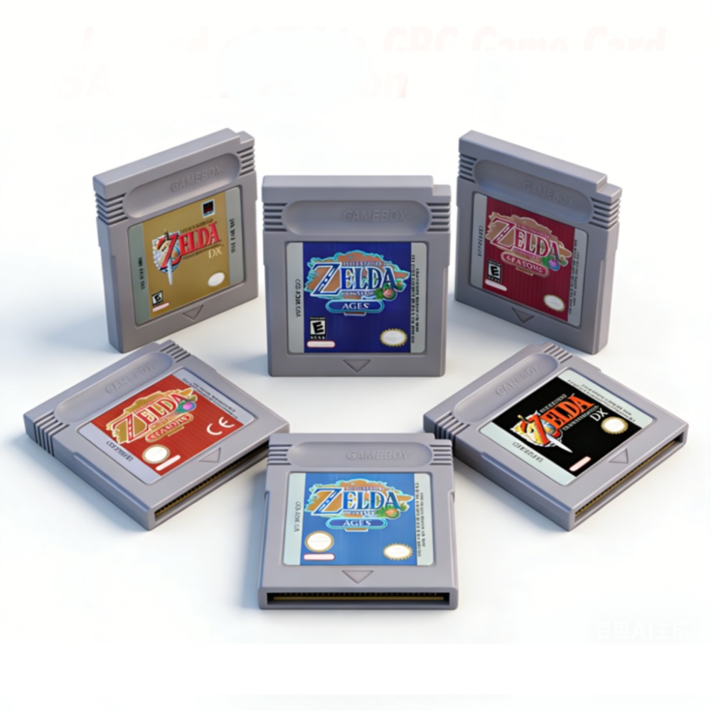 Zelda GBC Kartı 16 Bit Video O - Gaming Console Video incelemesi ve fiyatı