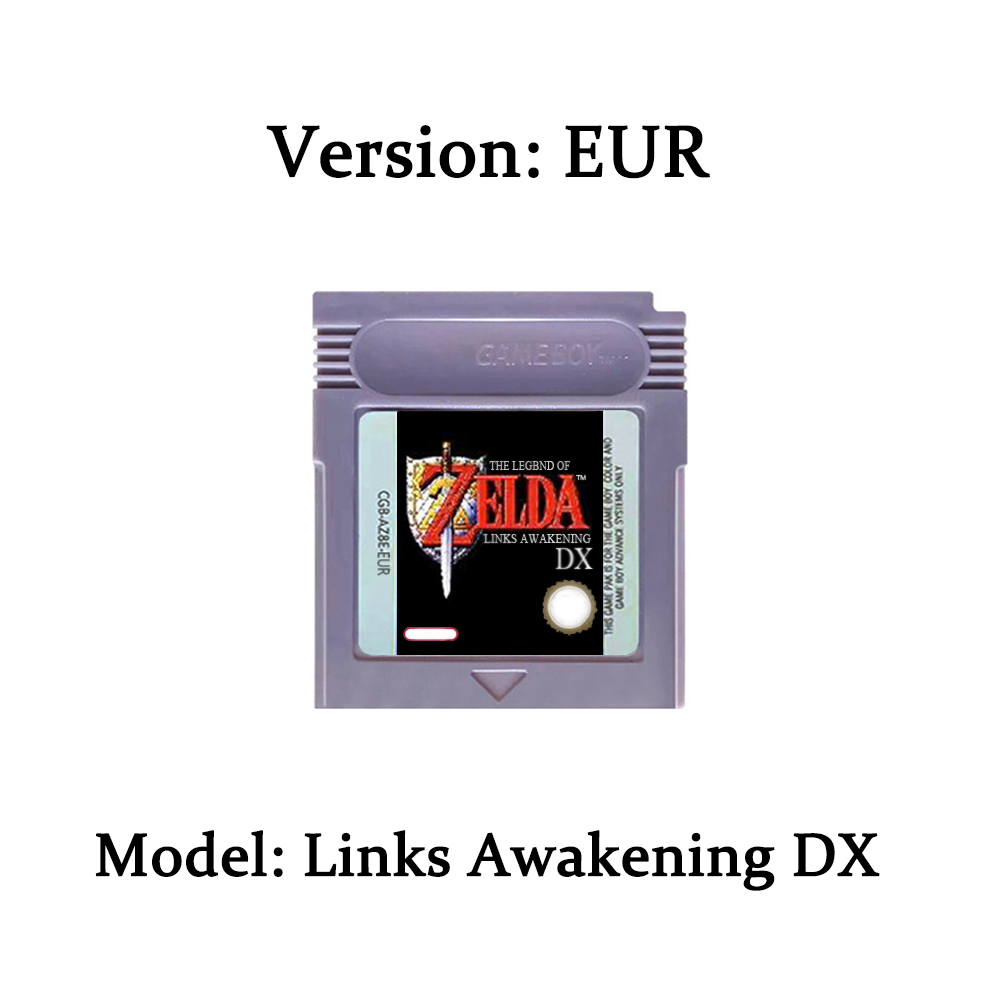 Zelda GBC Kartı 16 Bit Video O - Gaming Console Video incelemesi ve fiyatı