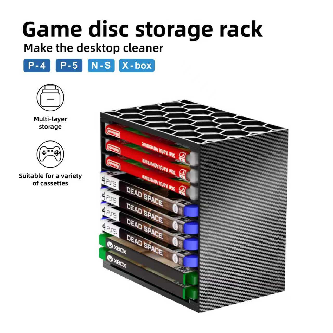 Çok Katmanlı Oyun Kartuşu Sakl - Gaming Console Organizer incelemesi ve fiyatı