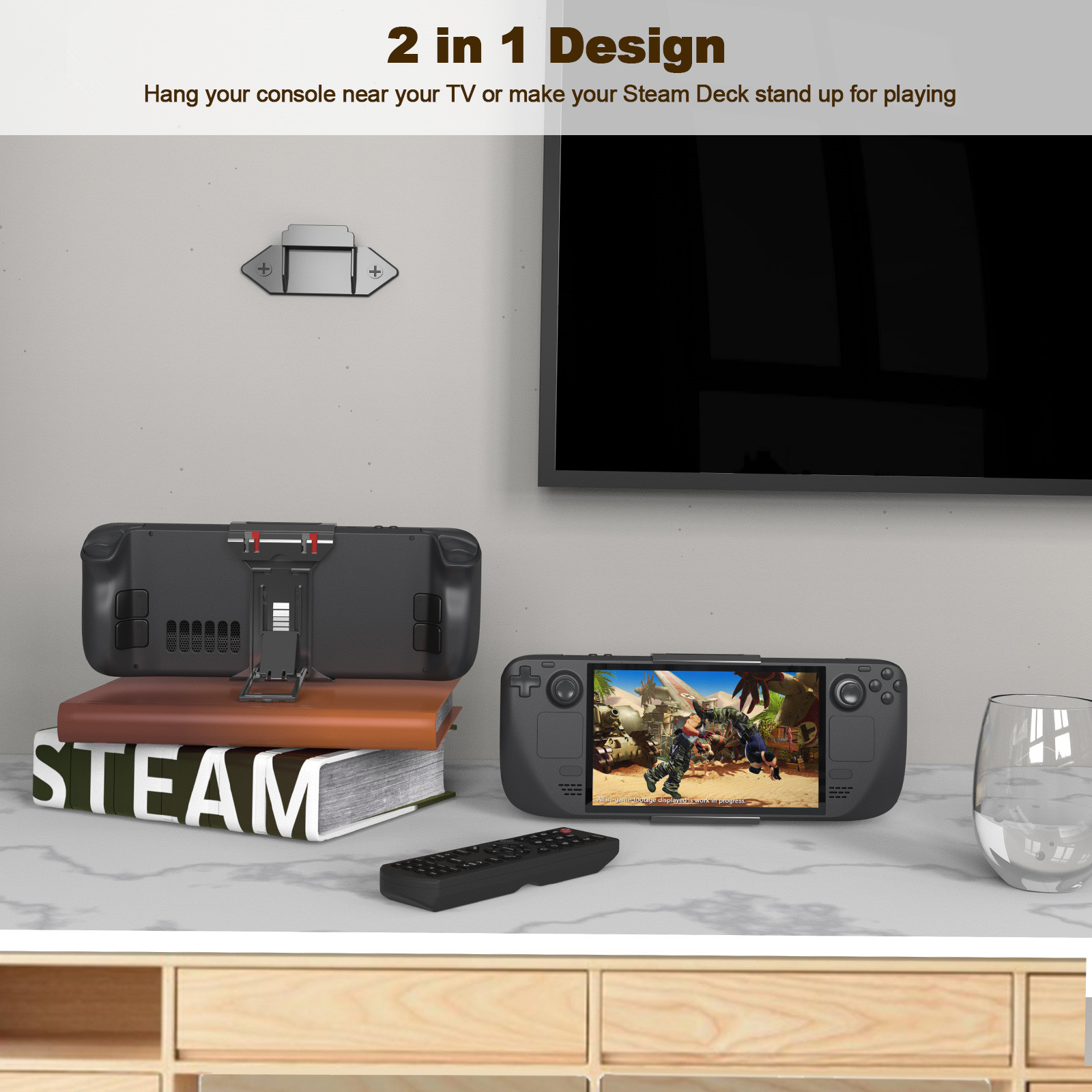 Buhar Güverte Oyun Konsolu Aks - Gaming Console Organizer incelemesi ve fiyatı