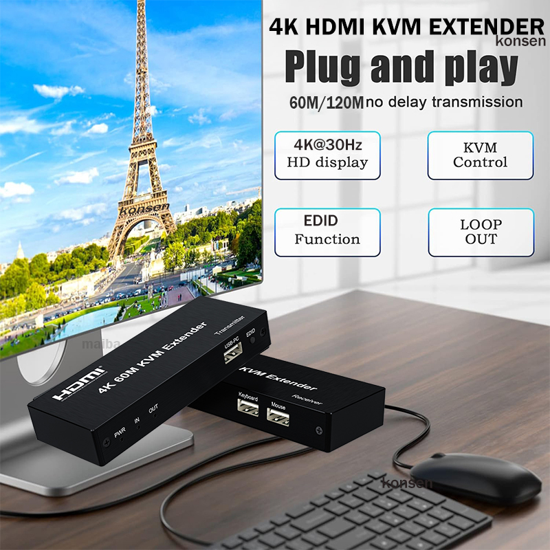 4K 120M HDMI KVM Genişletici 6 - Lan Cable Gaming incelemesi ve fiyatı