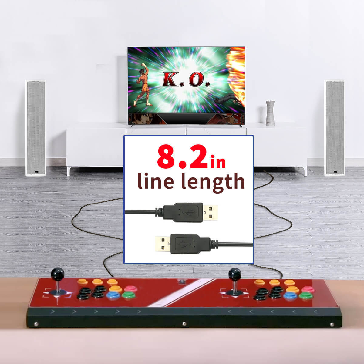 Çift arcade kolu, çoklu oyun p - Console Gaming Hand incelemesi ve fiyatı