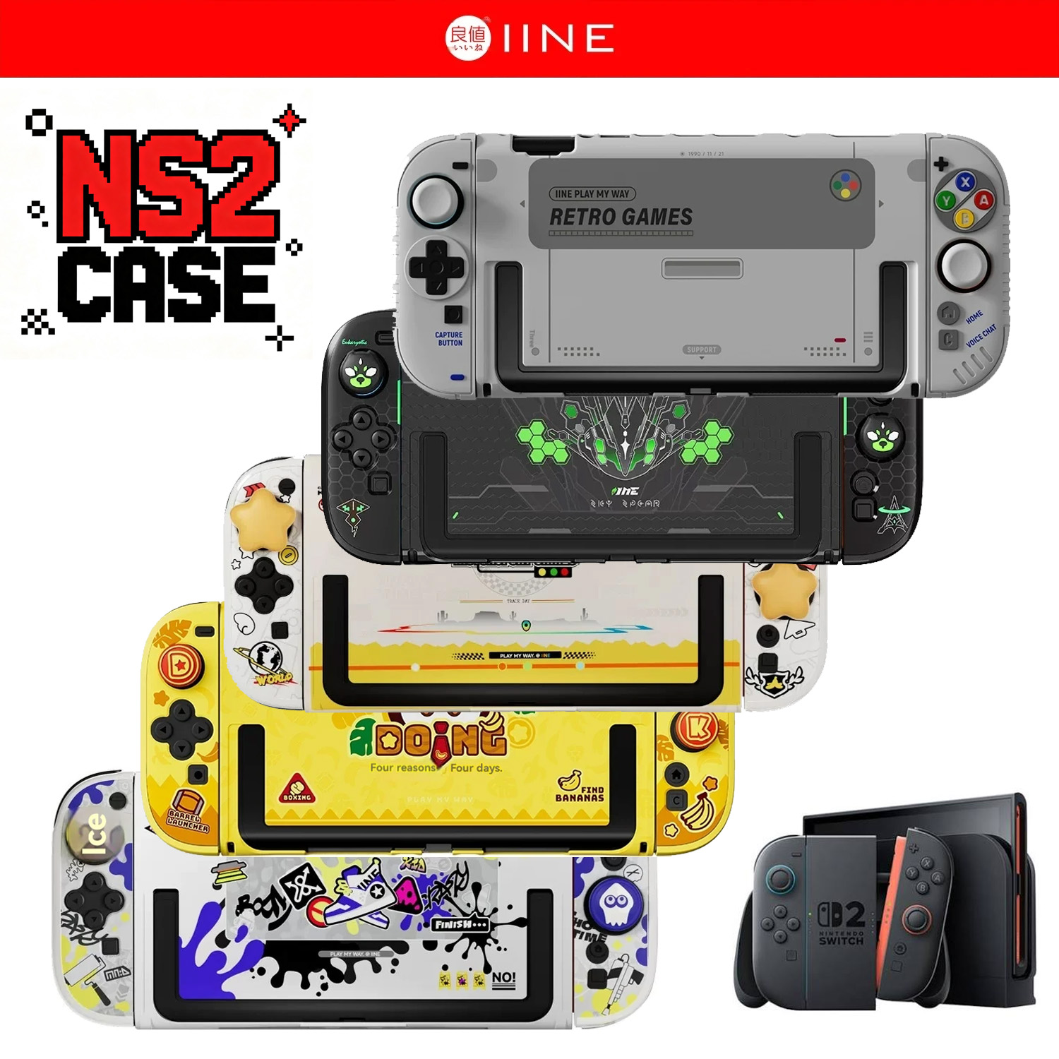 IINE Retro Kılıf Switch 2 Koru - Gaming Console Retro incelemesi ve fiyatı