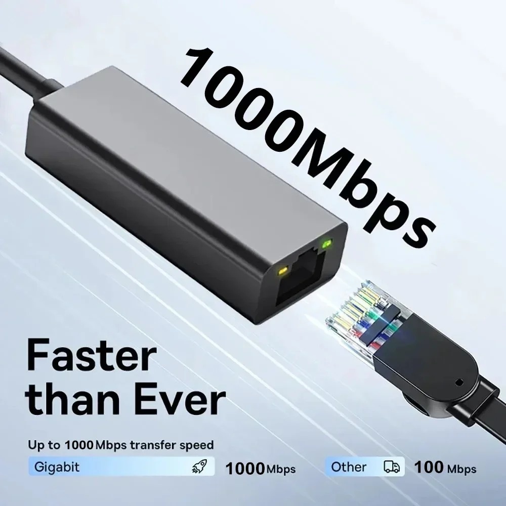 USB Tip C Ethernet Adaptörü Ağ - Lan Cable Gaming incelemesi ve fiyatı