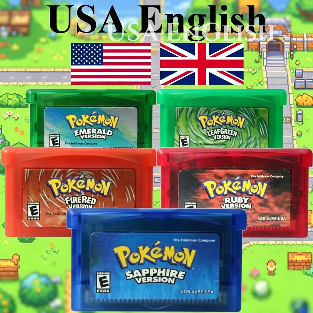 GBA Oyunu Pokemon Serisi 32 Bi - Gaming Console Video incelemesi ve fiyatı